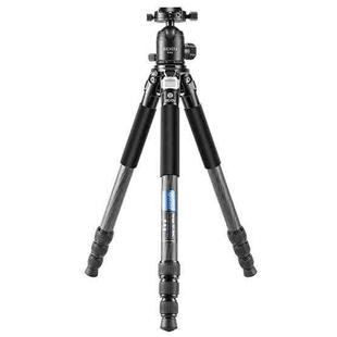 BEXIN RC294 Portable Collapsible Carbon Fiber Camera Tripod with K44 Panoramic Ball Head