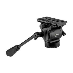 Fotopro MH-6A  Aluminum Alloy Heavy Duty Video Camera Tripod Action Fluid Drag Head with Sliding Plate (Black)