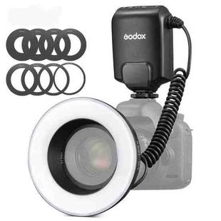 Godox ML-150II On-camera Macro Ring Flash Light with 8 Different Size Adapter Rings (Black)