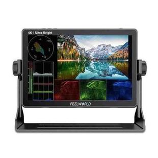 FEELWORLD LUT11 10.1 inch Ultra High Bright 2000nit Touch Screen DSLR Camera Field Monitor, 4K HDMI Input Output 1920 x 1200 IPS Panel(UK Plug)