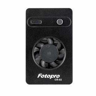 Fotopro CR-02 Camera Cooling Fan Cooler Heat Sink (Black)
