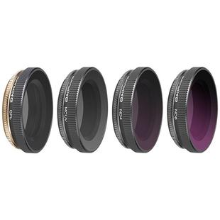 4 in 1 Sunnylife OA-FI177 MCUV+CPL+ND4+ND8 Lens Filter for DJI OSMO ACTION