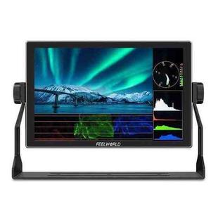 FEELWORLD S10 10.1 inch 12G SDI HDMI2.0 Camera Field Monitor High Brightness 1200nit Touchscreen Monitor (Black)