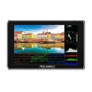 FEELWORLD S7 7 inch 12G SDI HDMI2.0 Camera Field Monitor High Brightness1600nit Touchscreen Monitor (Black)