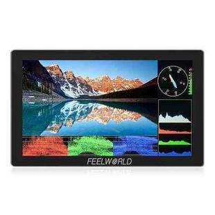 FEELWORLD P6X 5.5 inch Aluminium DSLR Camera Field Monitor Touch Screen 4K HDMI High Brightness 1000nit Monitor (Black)