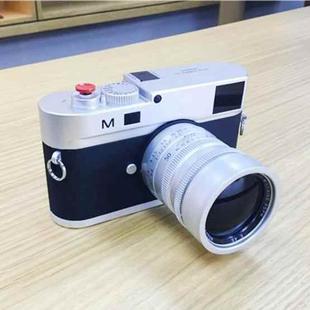 For Leica M Non-Working Fake Dummy DSLR Camera Model Photo Studio Props, Long Lens(Silver)
