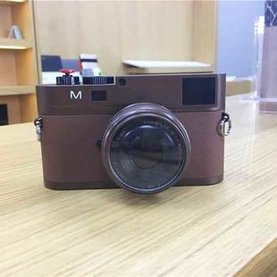 For Leica M Non-Working Fake Dummy DSLR Camera Model Photo Studio Props (Dark Coffee)