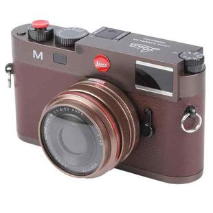 For Leica M11 Non-Working Fake Dummy Camera Model Photo Studio Props (Coffee)