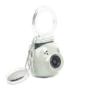 For FUJIFILM Instax PAL Crystal Hard Case Camera Bag with Shoulder Strap (Transparent)