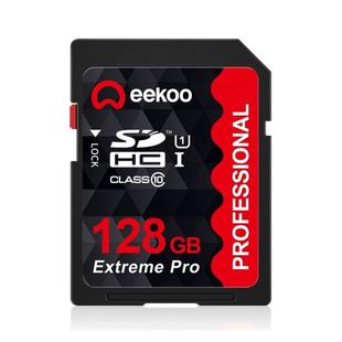 eekoo 128GB High Speed Class 10 SD Memory Card for All Digital Devices with SD Card Slot
