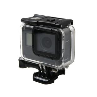 For GoPro HERO6 /5 Waterproof Housing Protective Case + Hollow Back Cover with Buckle Basic Mount & Screw