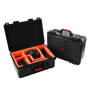 STARTRC Waterproof PP Suitcase Storage Box for Canon / Fujifilm / Nikon 1 Camera 2 Lenses (Black)