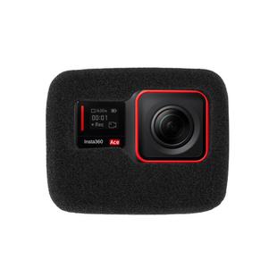 For Insta360 Ace Sponge Foam Windshield Housing Case (Black)
