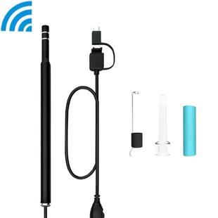 iw99A 1.3MP WiFi HD Visual Eardrop Endoscope Borescope with 6 LEDs, IP67 Waterproof, Lens Diameter: 5.5mm, Length: 2m