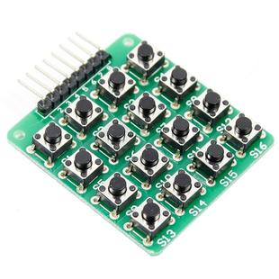 4 x 4 16 Key Matrix Keyboard Module for Arduino (Green)