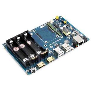 Waveshare PoE UPS Base Board for Raspberry Pi CM4, Gigabit Ethernet, Dual HDMI, Quad USB2.0