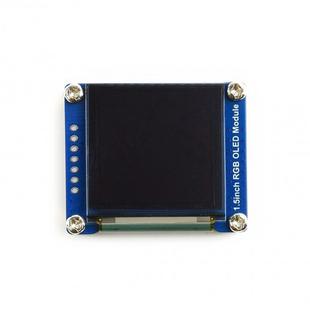 WAVESHARE 128x128 General 1.5inch RGB OLED Display Module 16-bit High Color with SPI Interface
