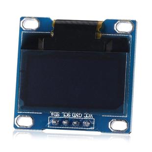 Landa Tianrui LDTR - WG0120 0.96 inch 128x64 Resolution I2C Interface OLED Display Module for Arduino, Screen Display Font Color: Blue