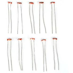 10 PCS Electronic Component Photoresistor for DIY Project