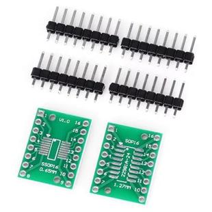 2 PCS Landa Tianrui LDTR - YJ032 / C SOP16 / SSOP16 / TSSOP16 SMD to DIP Dual-side Adapter Board for Arduino