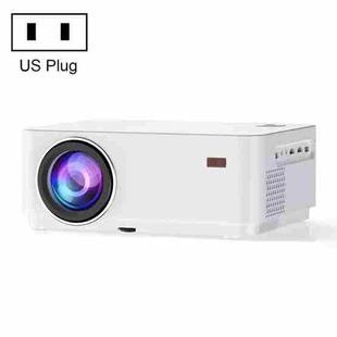 TB612 2200ANSI Lumens 800x400 Resolution 1080P LED+LCD Technology Smart Projector, Support AV / HDMI / SD Card / USB / VGA / TV, US Plug