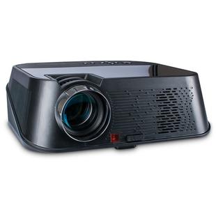 VS626 3500ANSI Lumens 1080*720 Resolution LED+LCD Technology Smart Projector, Support AV / HDMI / SD Card / USB / VGA (Black Silver)