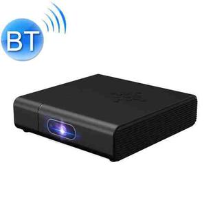 H200 960P 3000 Lumens 2.4G / 5G Wifi + Bluetooth Smart 3D Projector with Infrared Remote Control, Support Android 6.0 System(Black)
