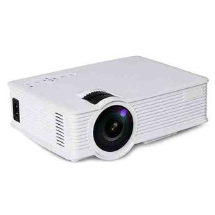 LY-40 1800 Lumens 1280 x 800 Home Theater LED Projector with Remote Control, US Plug(White)