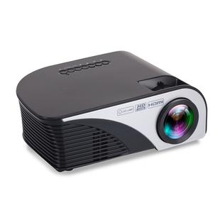RD-805B 960*640 1200 Lumens Portable Mini LED Projector Home Theater with Remote Controller ,Support USB + VGA + HDMI + AV + TV(Black)