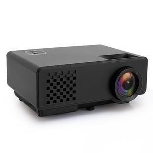 RD-810 800*768 1200 Lumens Mini LED Projector HD Home Theater with Remote Controller ,Support USB + VGA + HDMI + AV (Black)
