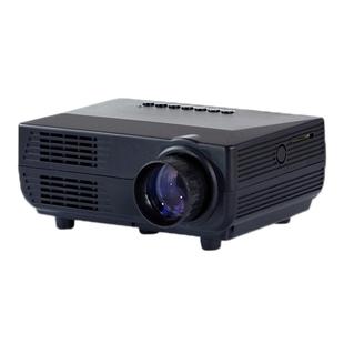 VS311 Mini Projector 150 Lumens LED 480x320 SVGA Multimedia Video Projector, Support HDMI / SD / USB / VGA / AV, Projecting Distance: 1-5m(Black)