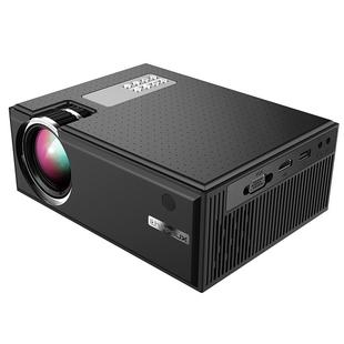 Cheerlux C8 1800 Lumens 1280x800 720P 1080P HD WiFi Sync Display Smart Projector, Support HDMI / USB / VGA / AV(Black)