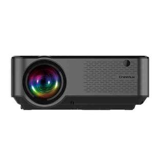 Cheerlux C9 1280x720 720P HD Smart Projector, Support HDMI x 2 / USB x 2 / VGA / AV (Black Grey)