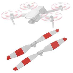 STARTRC 1 Pair Red and White Color Low Noise Quick-release Propellers for DJI Mavic Air 2