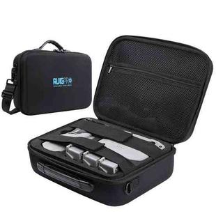 RUIGPRO for DJI Mavic Air 2 Portable PU Shoulder Storage Bag Protective Box (Black)