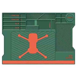 Maintenance Platform Repair Insulation Pad Silicone Mat for Drone(Green)