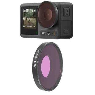 JSR Diving Color Lens Filter For DJI Osmo Action 3(Purple)