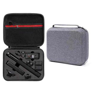 For DJI Osmo Action 3 Carrying Storage Case Bag,Size: 24 x 19 x 9cm (Grey)