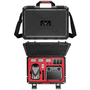 STARTRC ABS Waterproof Shockproof Suitcase Storage Box For DJI Mini 4 Series / Mini 3 Series / RC / RC-N1(Black)