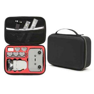 For DJI Mini 2 SE Shockproof Carrying Hard Case Storage Bag, Size: 21.5 x 29.5 x 10cm (Black Red)
