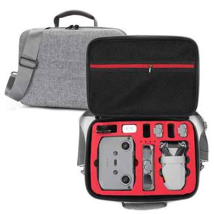 For DJI Mini 2 SE Grey Shockproof Carrying Hard Case Shoulder Bag, Size: 29 x 19.5 x 12.5cm (Red)