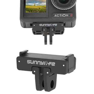 Sunnylife AD691 Magnetic Adapter Mount for DJI Action 2 / Osmo Action 3 / 4 (Black)