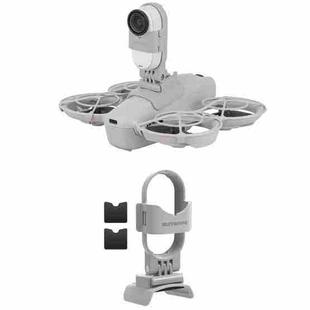 For DJI Neo / Insta360 GO 3S / GO 3 Sunnylife Drone Expansion Mount Action Camera Holder Adapter (Grey)