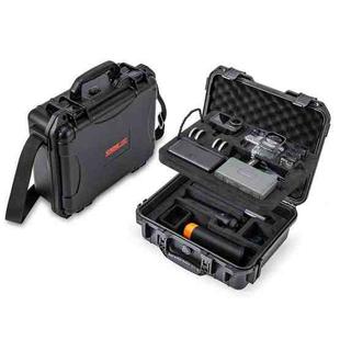 For DJI Osmo Action 5 Pro STARTRC Waterproof EVA ABS Dual-layer Suitcase Storage Box (Black)