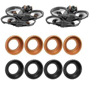 Fr DJI Avata 2 STARTRC Motor Protective Cover (Black+Orange)