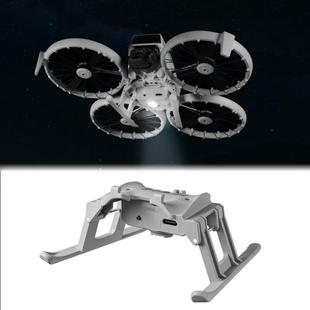 For DJI Flip STARTRC LED Light Folding Heightened Landing Gear Training Rack (Grey)