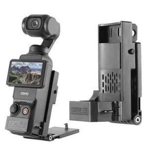 For DJI Osmo Pocket 3 STARTRC Folding Magnetic Mount Base Fixed Bracket (Black)