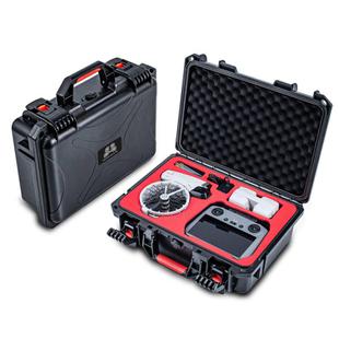 For DJI Flip STARTRC Waterproof ABS Suitcase Storage Box (Black)