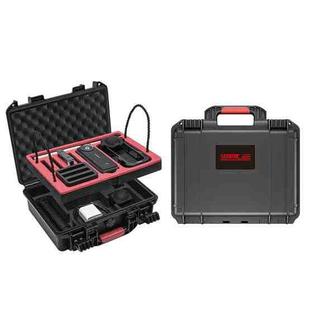 For Insta360 X4 STARTRC Waterproof EVA ABS Dual-layer Suitcase Storage Box (Black)