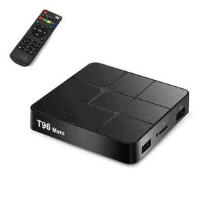 T96 Mars 4K HD Smart TV Box with Remote Controller, Android 7.1.2, S905W Quad-Core 64-Bits ARM Cortex-A53, 1GB+8GB, Support TF Card, HDMI, LAN, AV, WiFi(Black)
